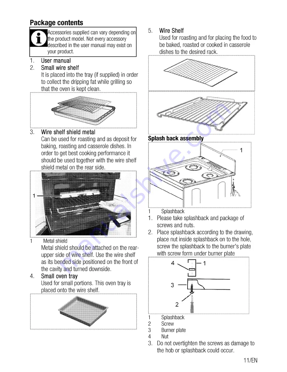 Cookmaster CK90G232 Скачать руководство пользователя страница 13