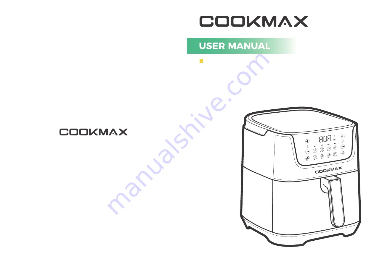 CookMax AF01B User Manual Download Page 1