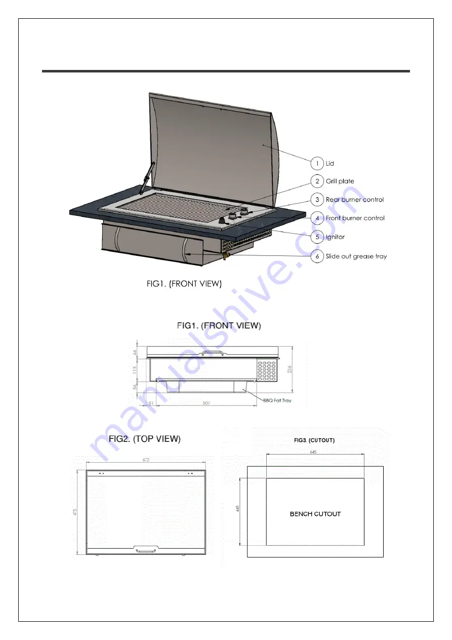 COOKOUT INFINITY INF-001-SS Instruction Manual Download Page 6