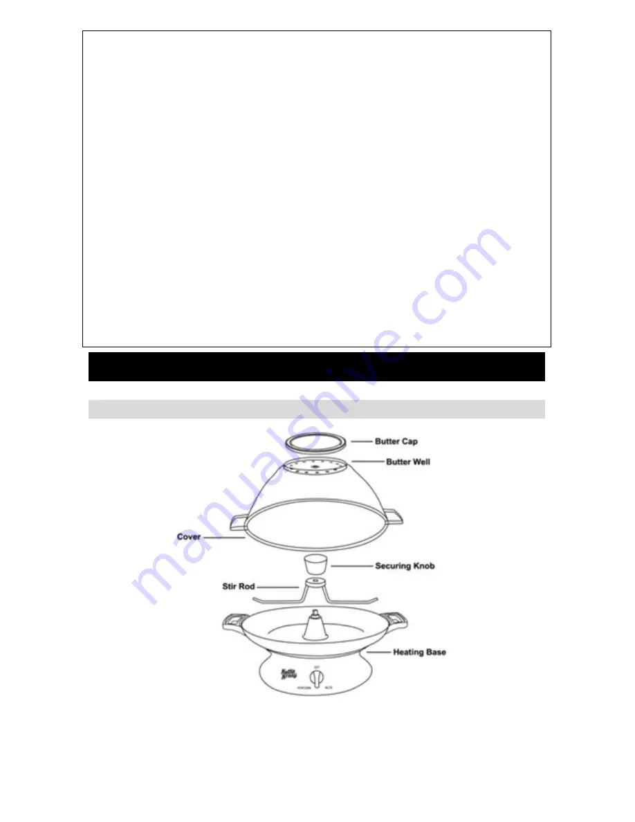 Cook's essentials Kettle Crazy Instruction Manual Download Page 3