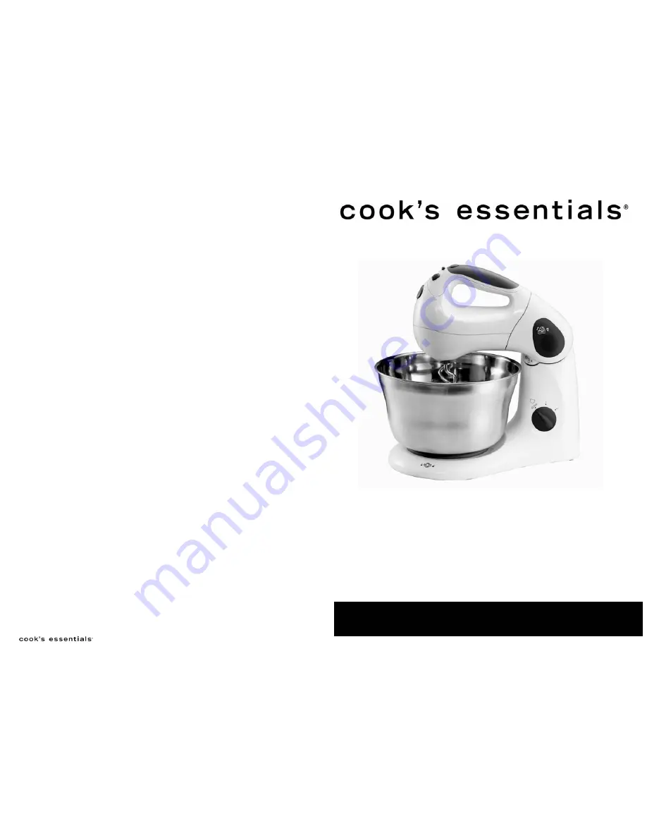 Cook's essentials TCE5850 Скачать руководство пользователя страница 1