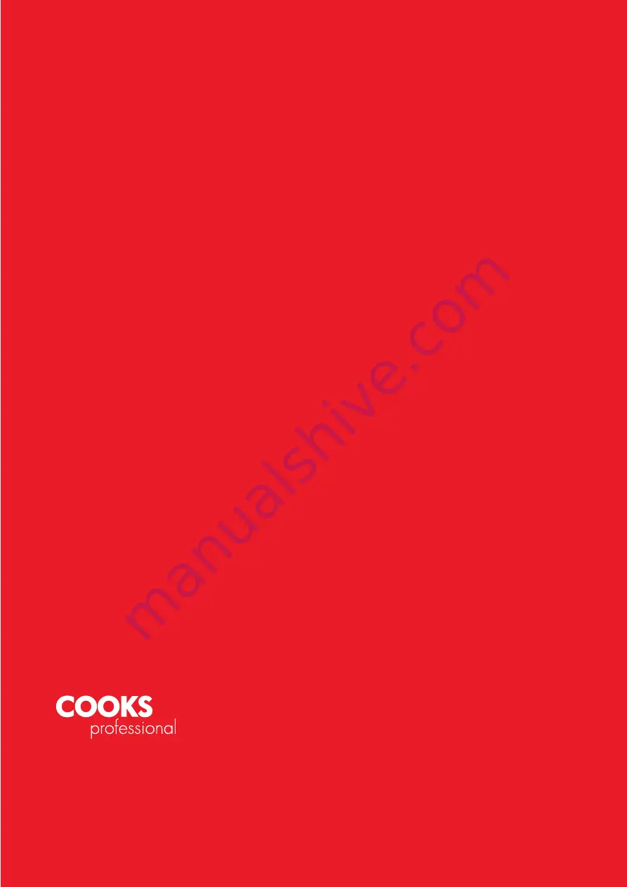 Cooks Professional G1183 Instruction Manual Download Page 16