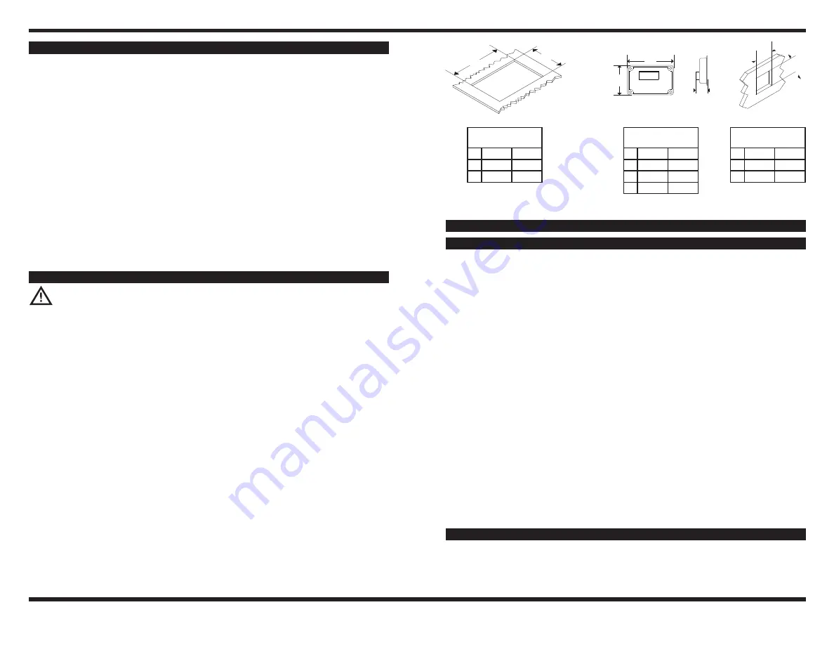 CookTek SinAqua IHW061-22 Installation, Operation And Owner'S Manual Download Page 8