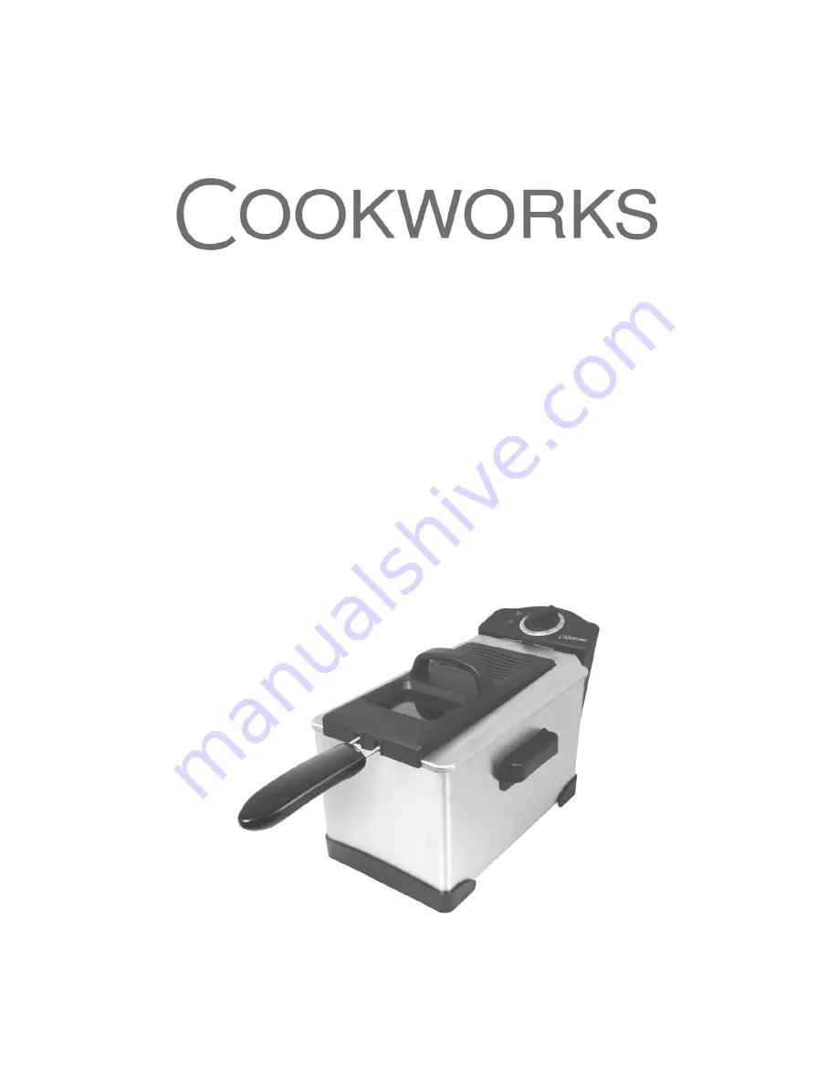 Cookworks 423/7350 Instruction Manual Download Page 1