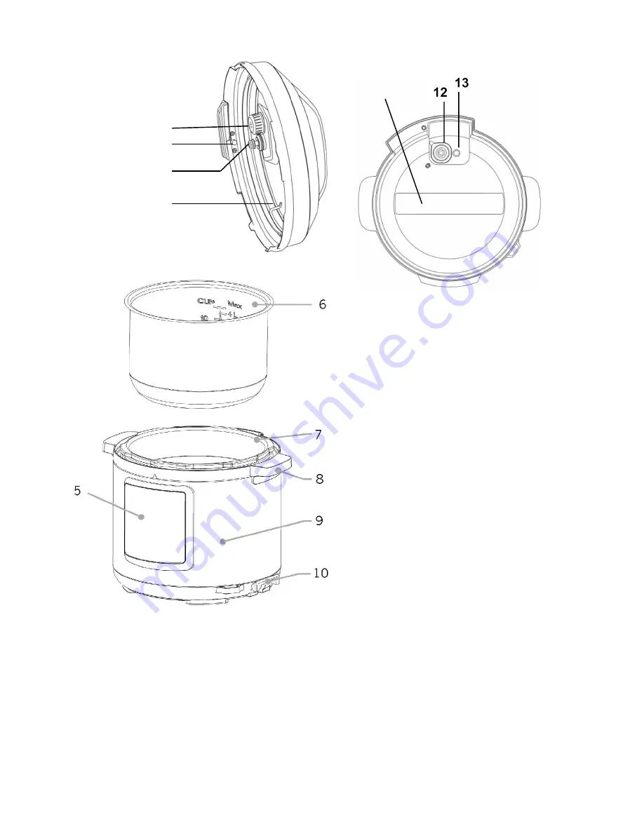 Cookworks MY-CS6007WP Скачать руководство пользователя страница 5