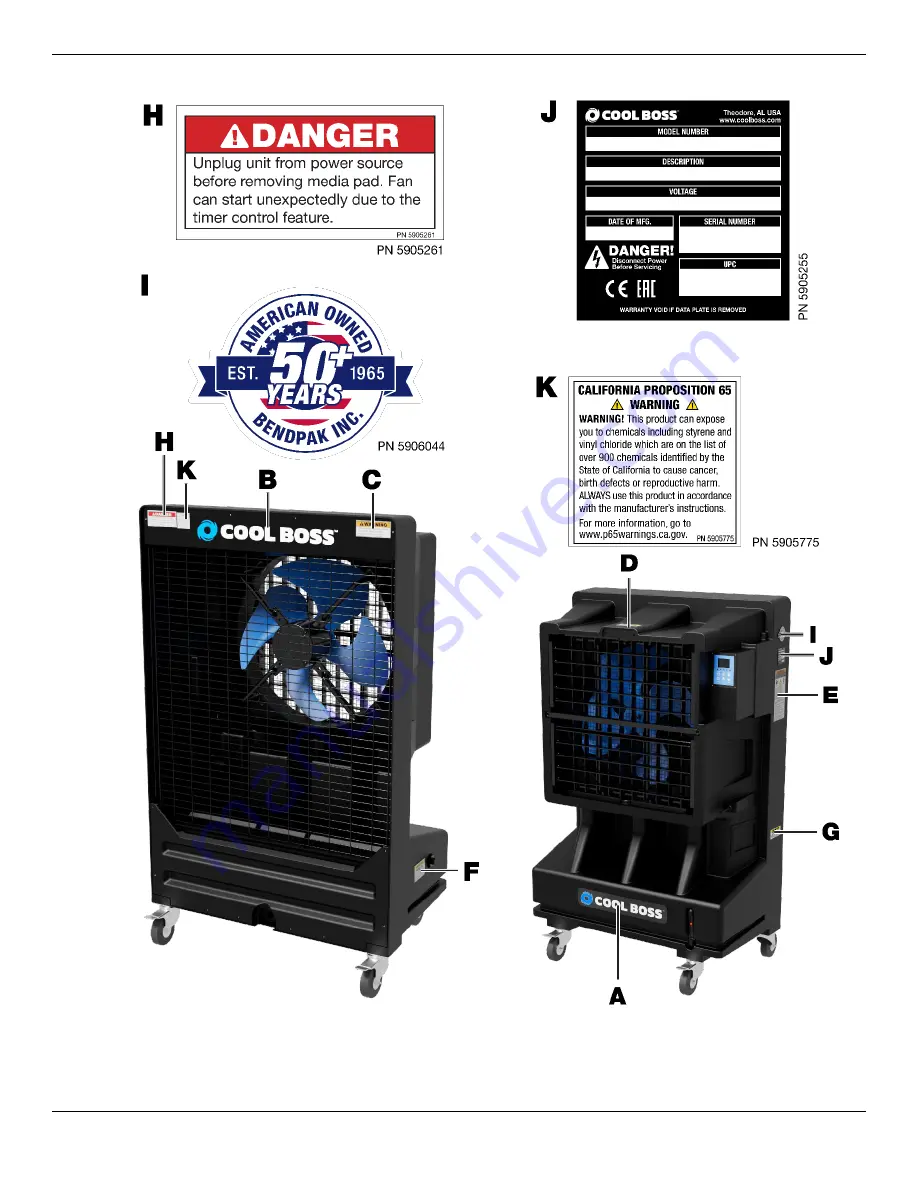 COOL BOSS CB-20SL Installation And Operation Manual Download Page 33