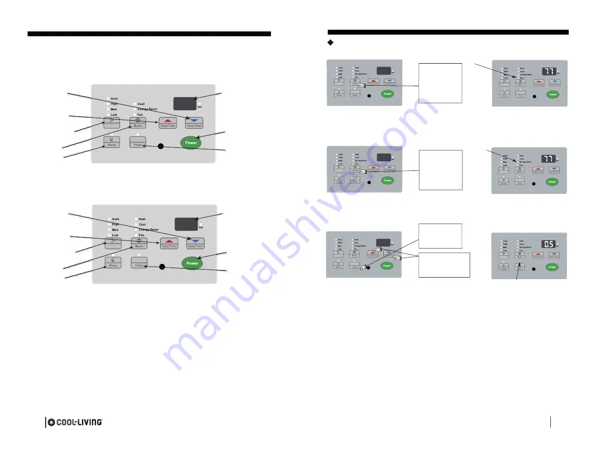 Cool-Living CL-TTW-10 Operating Instructions Manual Download Page 6