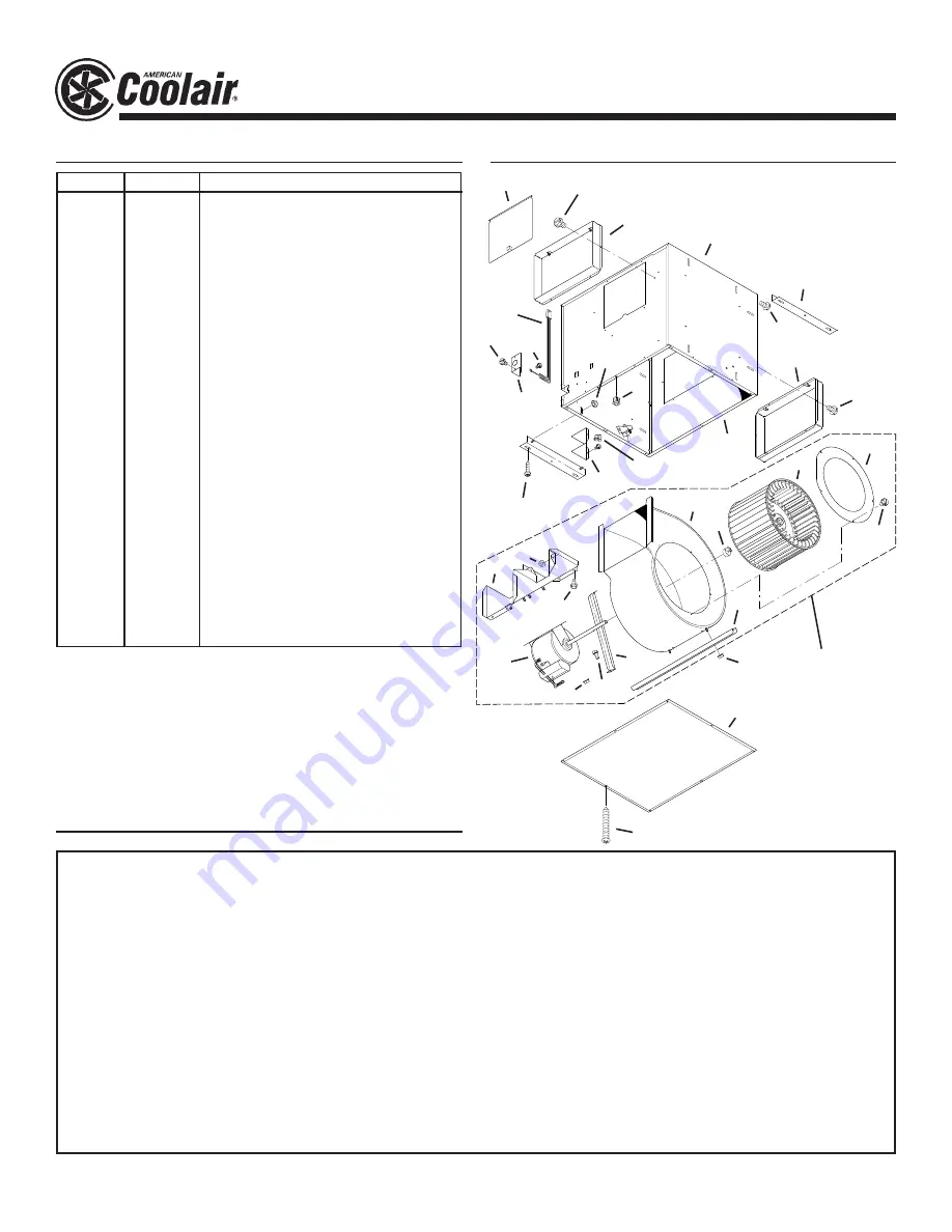 Coolair IL90LA1151 Instructions Manual Download Page 4