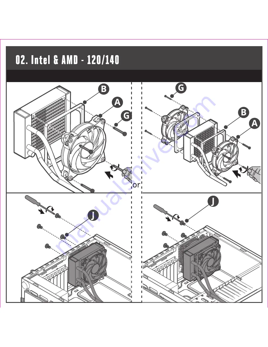 Cooler Master MasterLiquid Pro 120 Скачать руководство пользователя страница 3