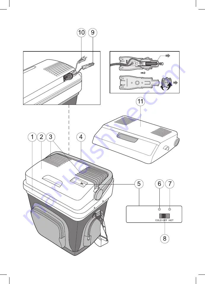 COOLFORT CF-0525 GY Скачать руководство пользователя страница 3