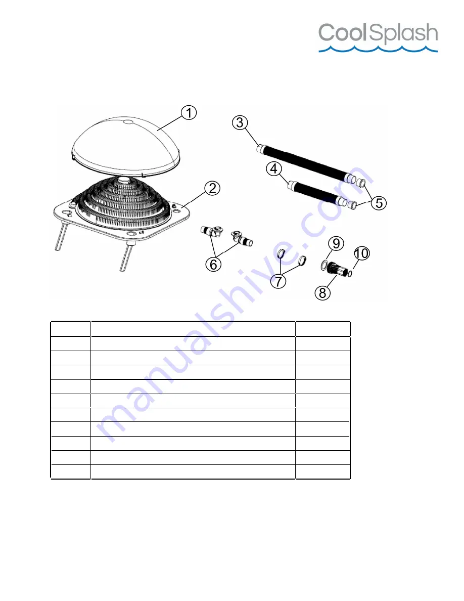 CoolSplash Solar Heater Manual Download Page 17