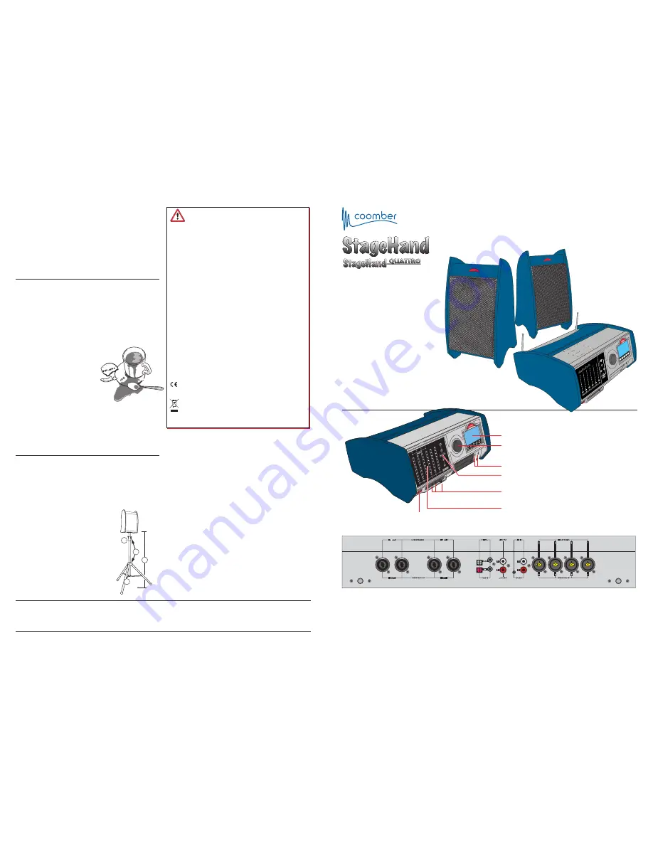 Coomber StageHand Operating Instructions Download Page 1