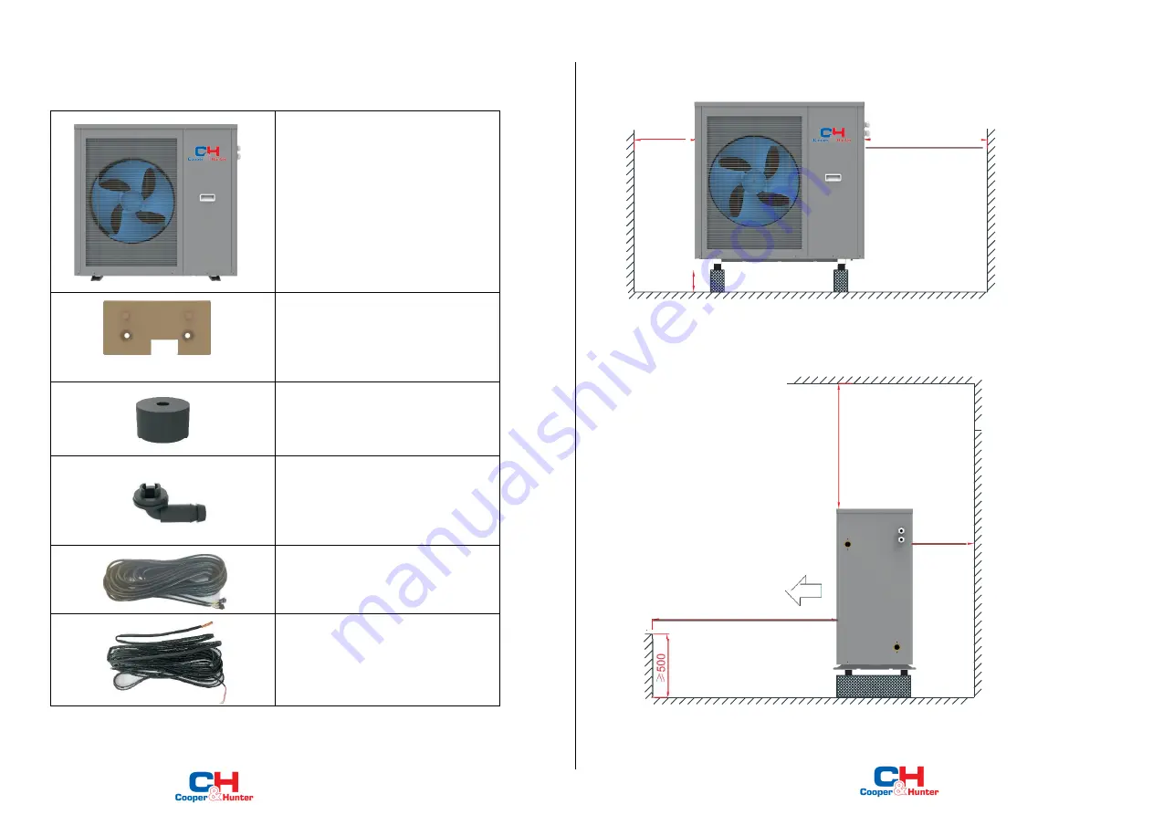 Cooper & Hunter CH-HP08UIMPRM Скачать руководство пользователя страница 9