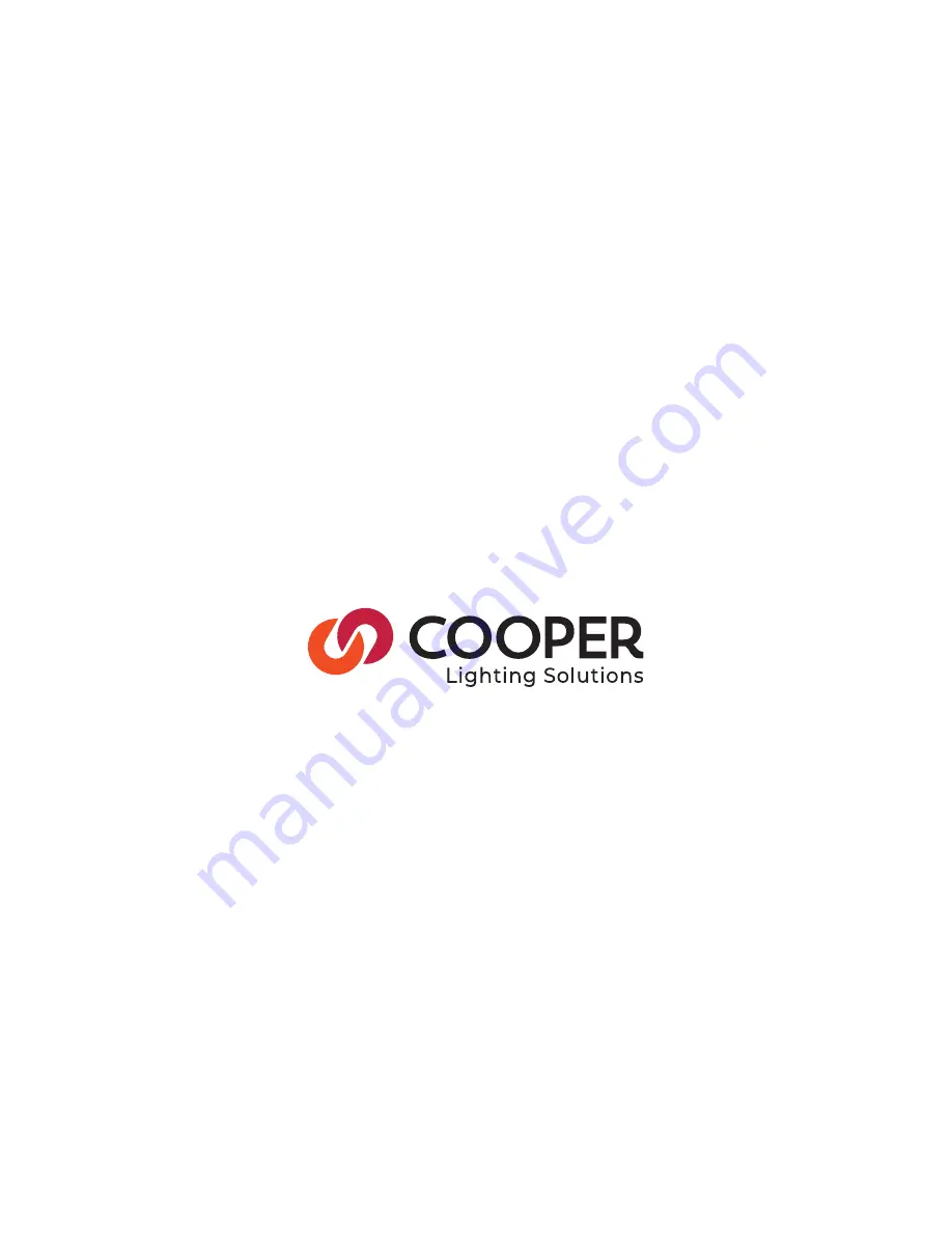 Cooper Lighting DLC-PDC Installation And Operation Instructions Manual Download Page 1