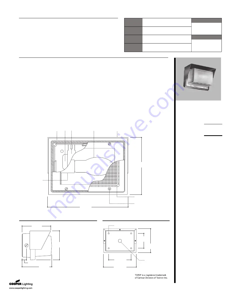 Cooper Lighting HVH Скачать руководство пользователя страница 1