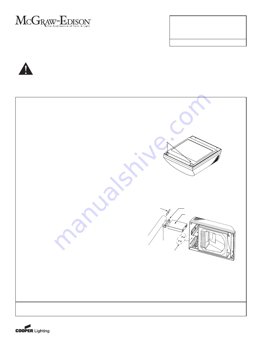 Cooper Lighting IMI-682 Скачать руководство пользователя страница 1