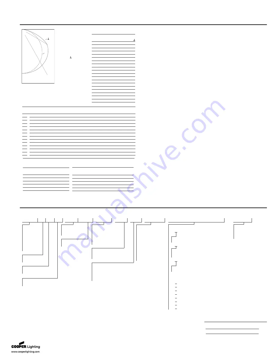 Cooper Lighting Metalux 217T8 Specifications Download Page 2