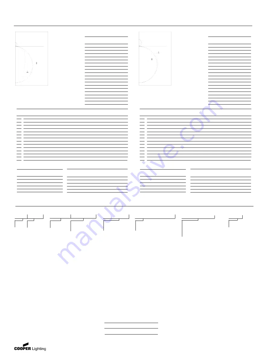 Cooper Lighting Metalux 2HB65 Specification Sheet Download Page 2