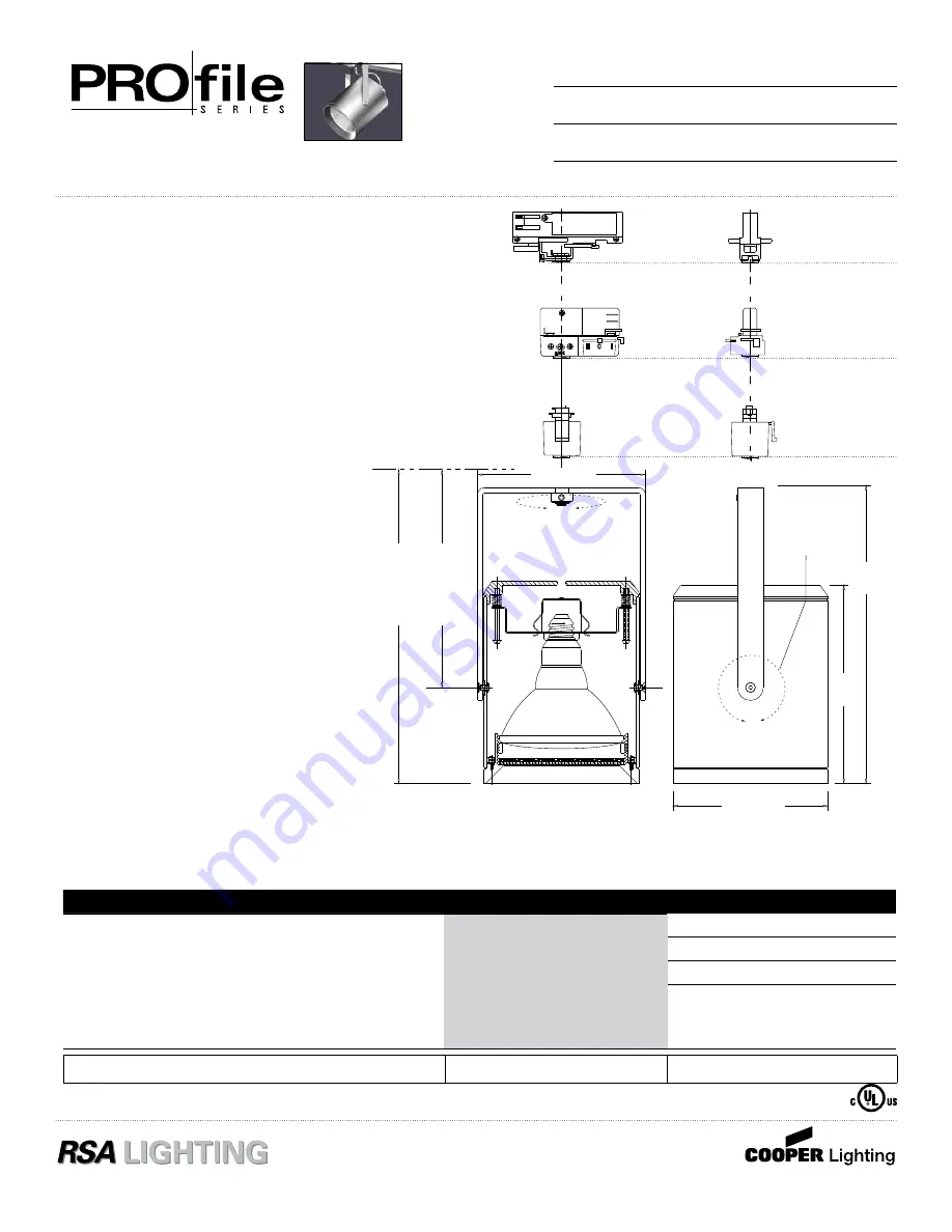 Cooper Lighting PM124cb Скачать руководство пользователя страница 1