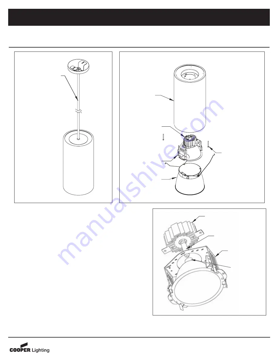 Cooper Lighting PORTFOLIO H77250QT4 Installation Instructions Download Page 1