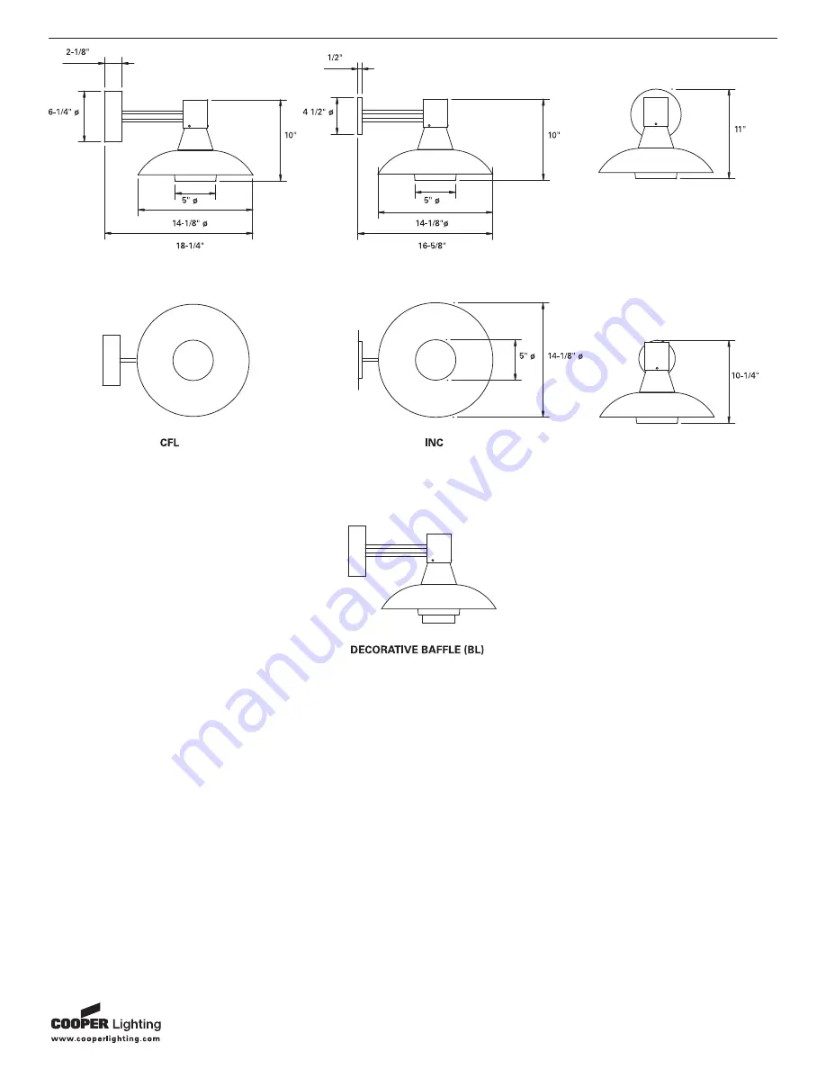 Cooper Lighting Shaper 664 Series Скачать руководство пользователя страница 2