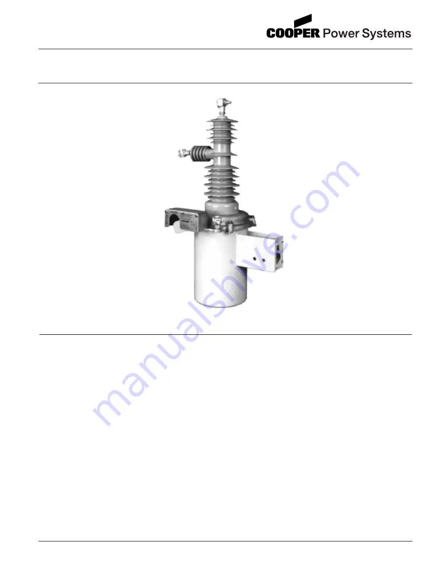 Cooper Power Systems VCS-1SX Скачать руководство пользователя страница 1