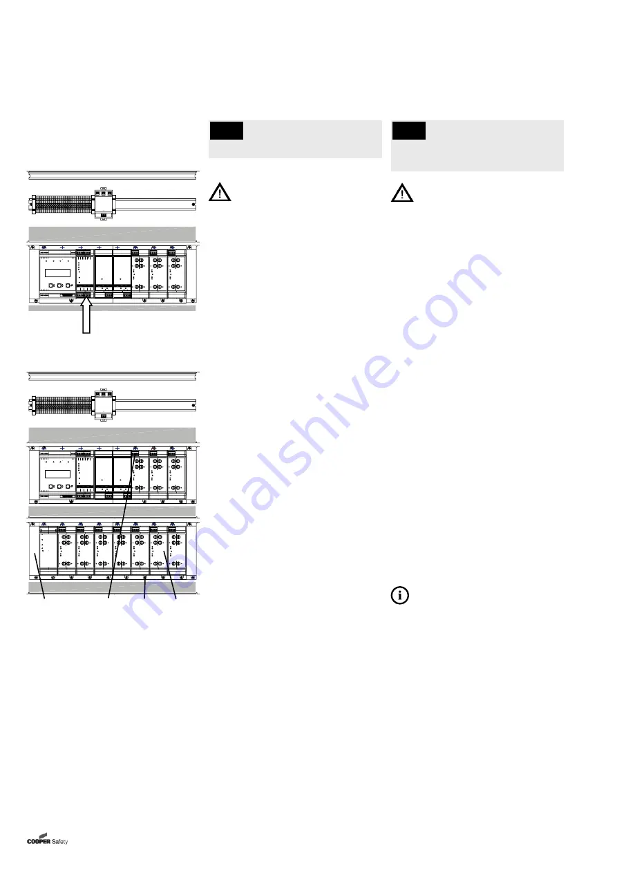 Cooper safety CEAG EURO US.1 Mounting And Operating Instructions Download Page 42