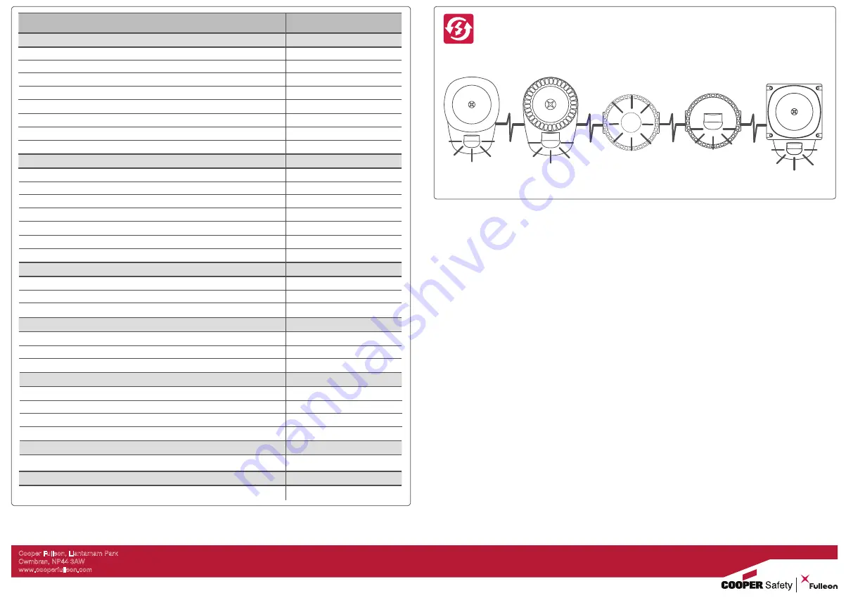 Cooper safety Solista LX Wall Installation Manual Download Page 2