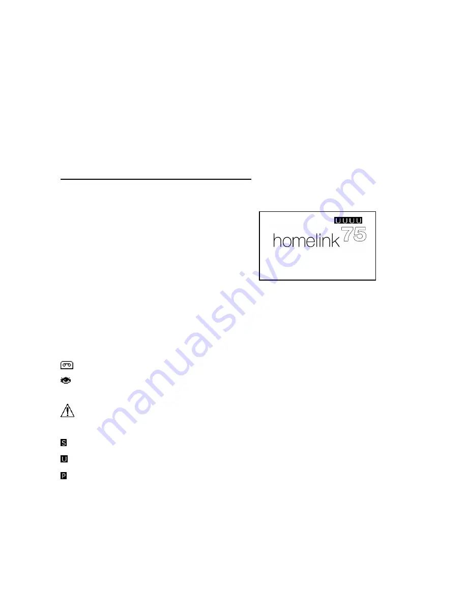 Cooper Security Homelink 75 User Manual Download Page 6