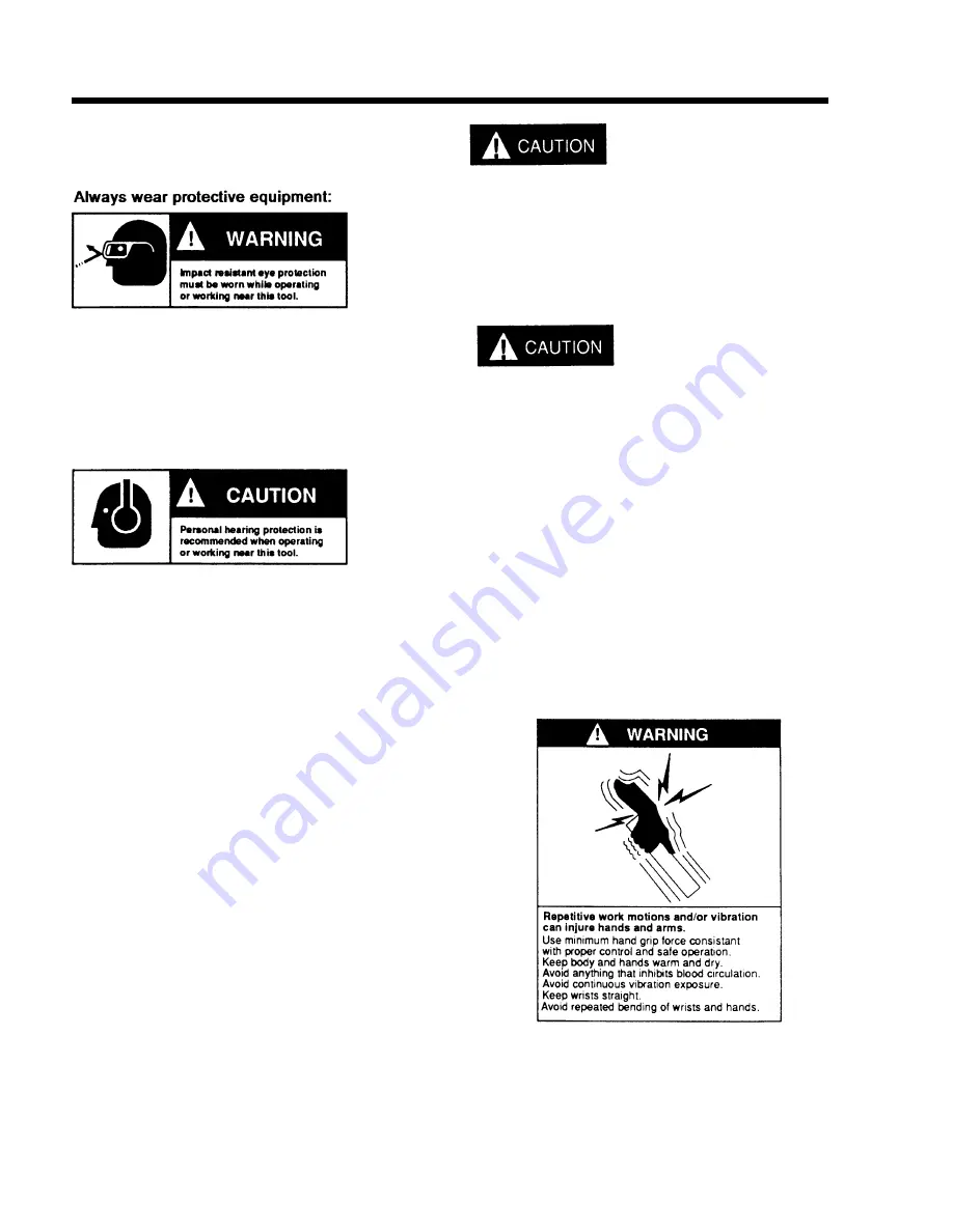 Cooper Tools AireTool CC-325-HP Operating And Service Instructions Download Page 2