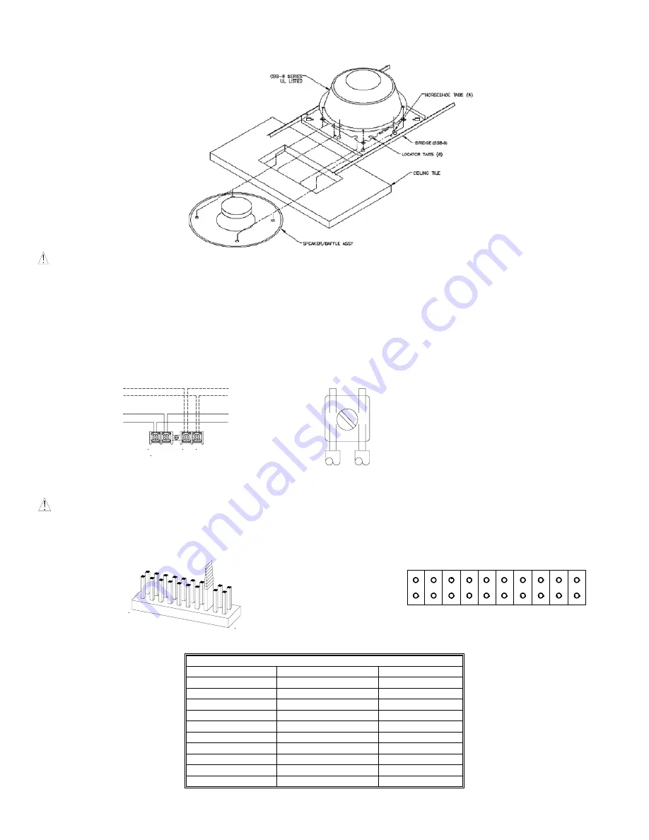 Cooper Wheelock S8-70/25 Installation Instructions Download Page 2