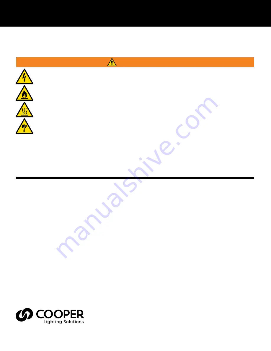 Cooper Greengate DLVP Quick Start Manual Download Page 1