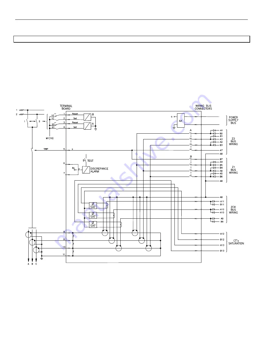 Cooper Low Impedance Bus Differential Relay M-LIB3 Скачать руководство пользователя страница 17