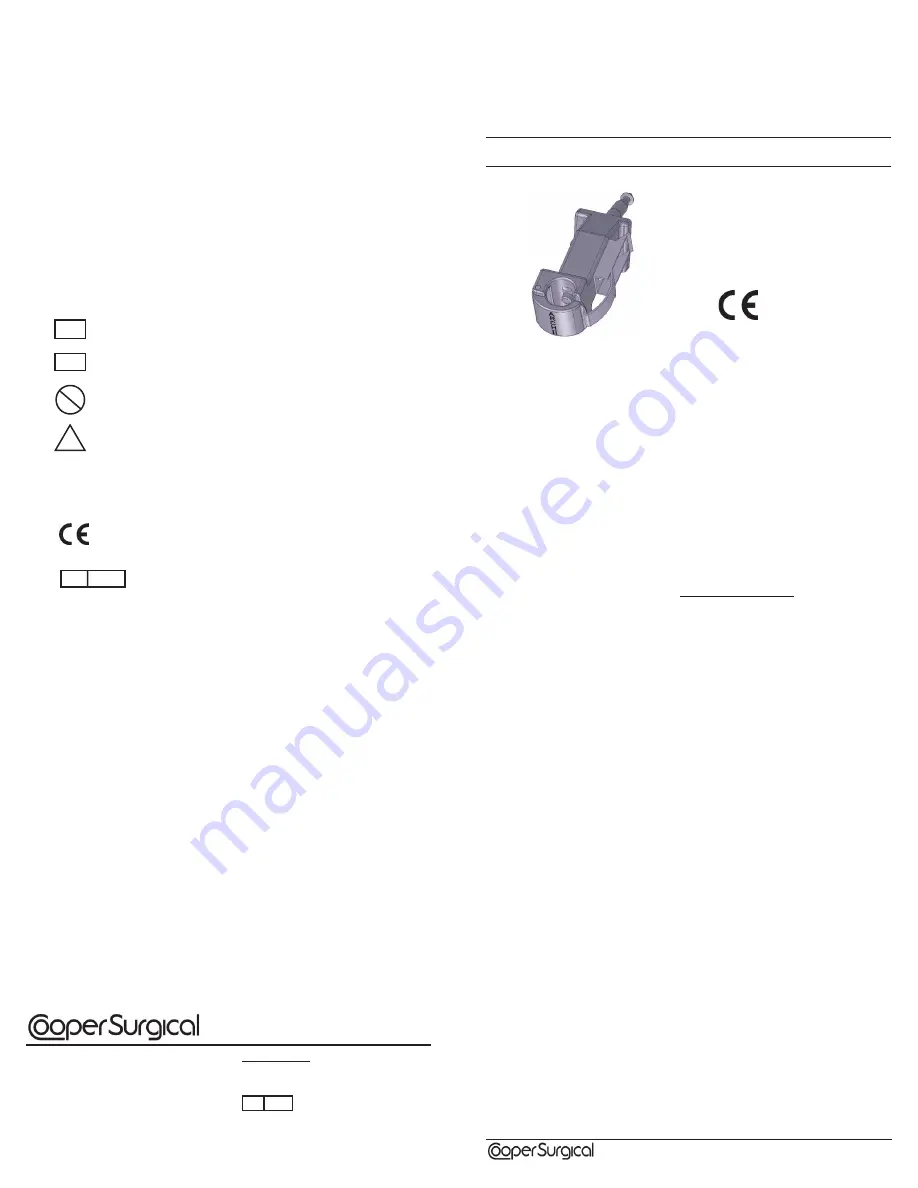 CooperSurgical Advincula Arch 53469 Directions For Use Manual Download Page 24