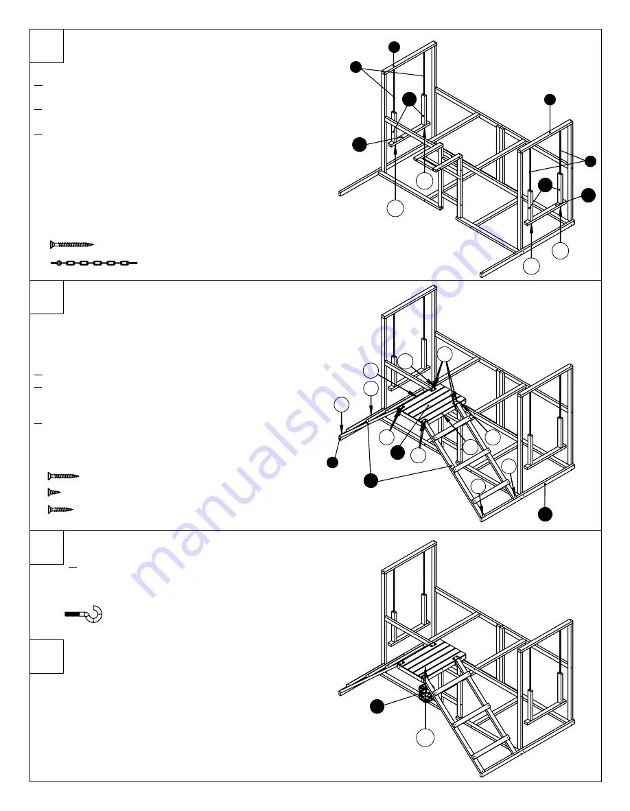 COOPS & FEATHERS 250-72 Assembly Instructions Download Page 4