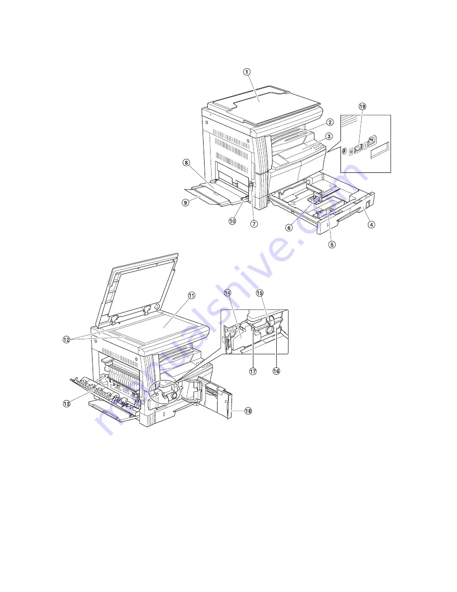 Copystar CS-1620 Service Manual Download Page 17