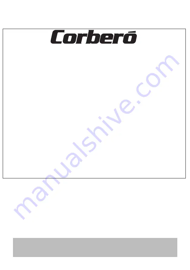 CORBERO CCH V 1075 HY MF DT GT User Manual Download Page 68