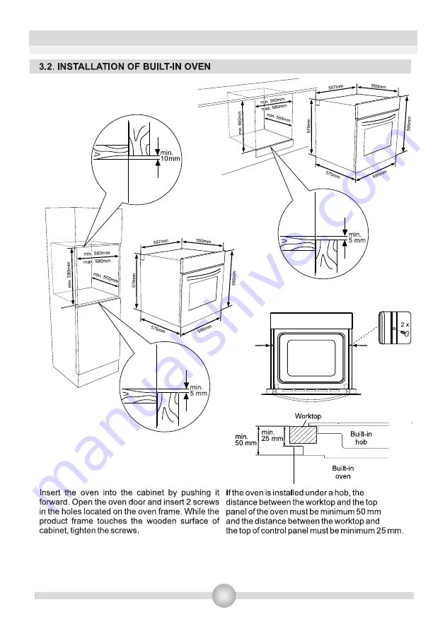 CORBERO CCH900PXG Operating And Installation Instruction Download Page 62