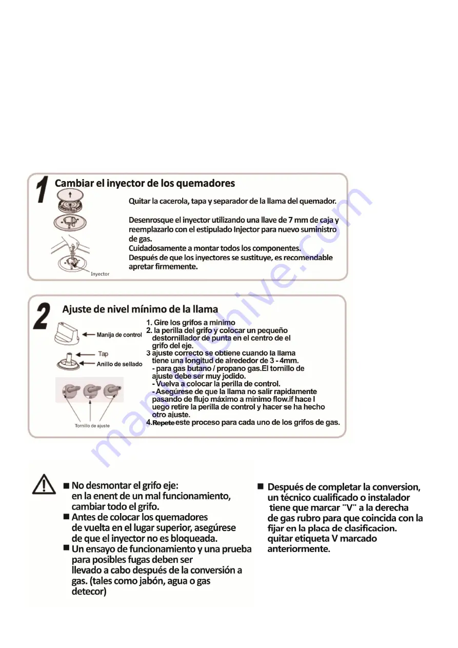 CORBERO CPCGY101DN Installation And User Instructions Manual Download Page 7