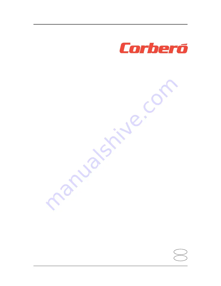 CORBERO LC2850 Instruction Booklet Download Page 1