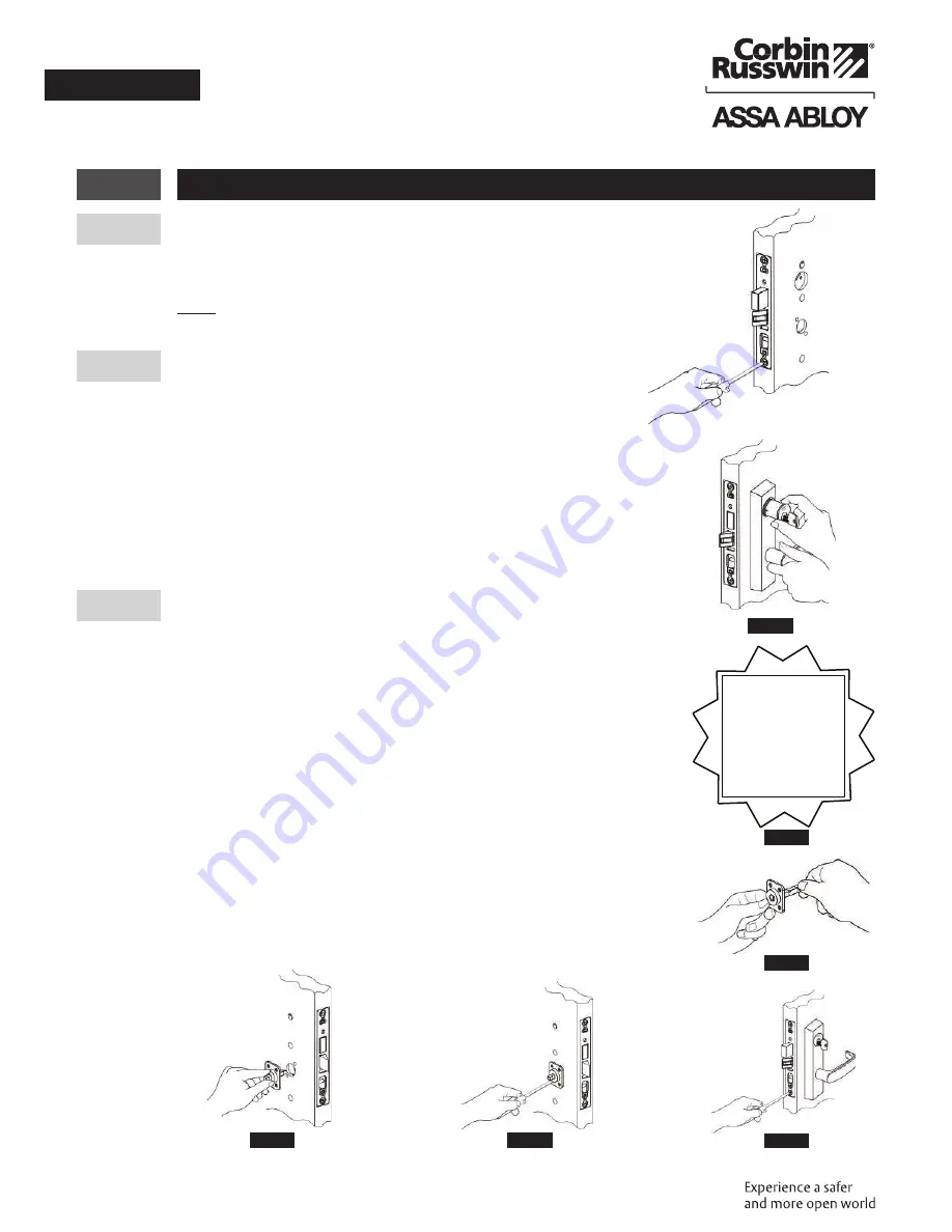 Corbin Russwin ASSA ABLOY MP6600 Series Скачать руководство пользователя страница 4