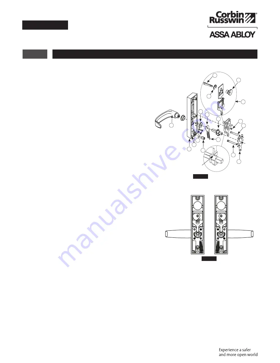 Corbin Russwin ASSA ABLOY MP6600 Series Installation Instructions Manual Download Page 7