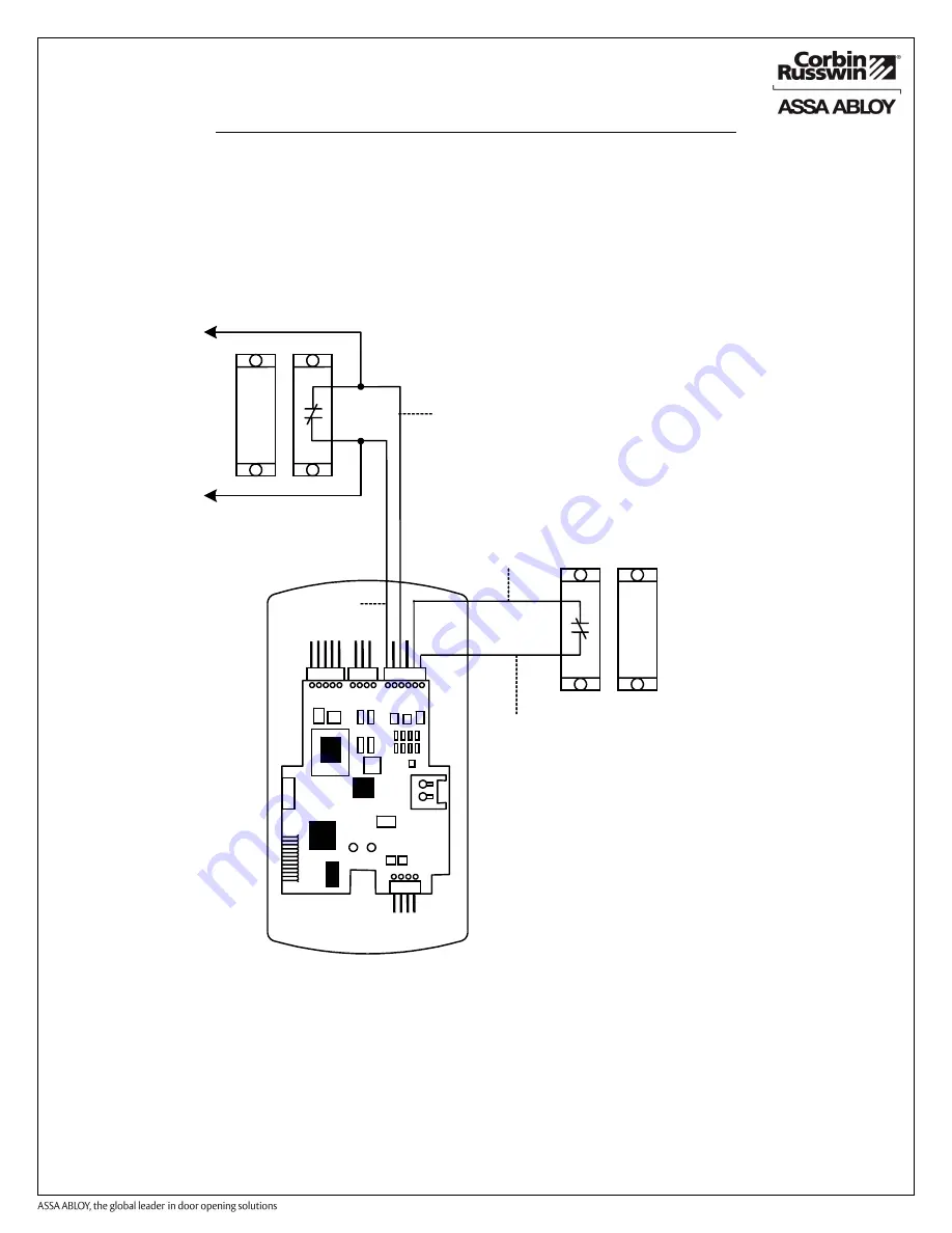 Corbin Russwin ASSA ABLOY WM800 Скачать руководство пользователя страница 20