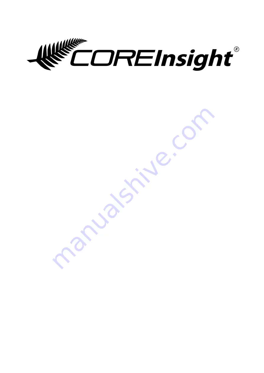 Core Insight PLT003 User Manual Download Page 1