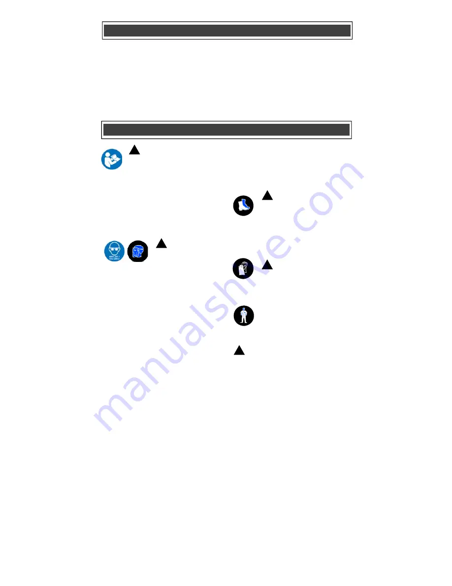 Core GasLess CBP 420 Instruction Manual Download Page 7