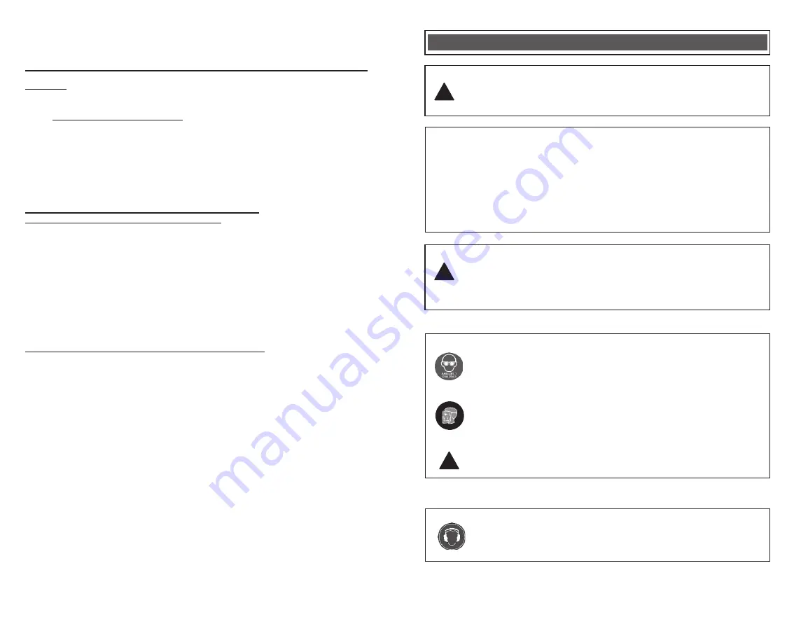 Core GasLess CGT 400 Instruction Manual Download Page 3