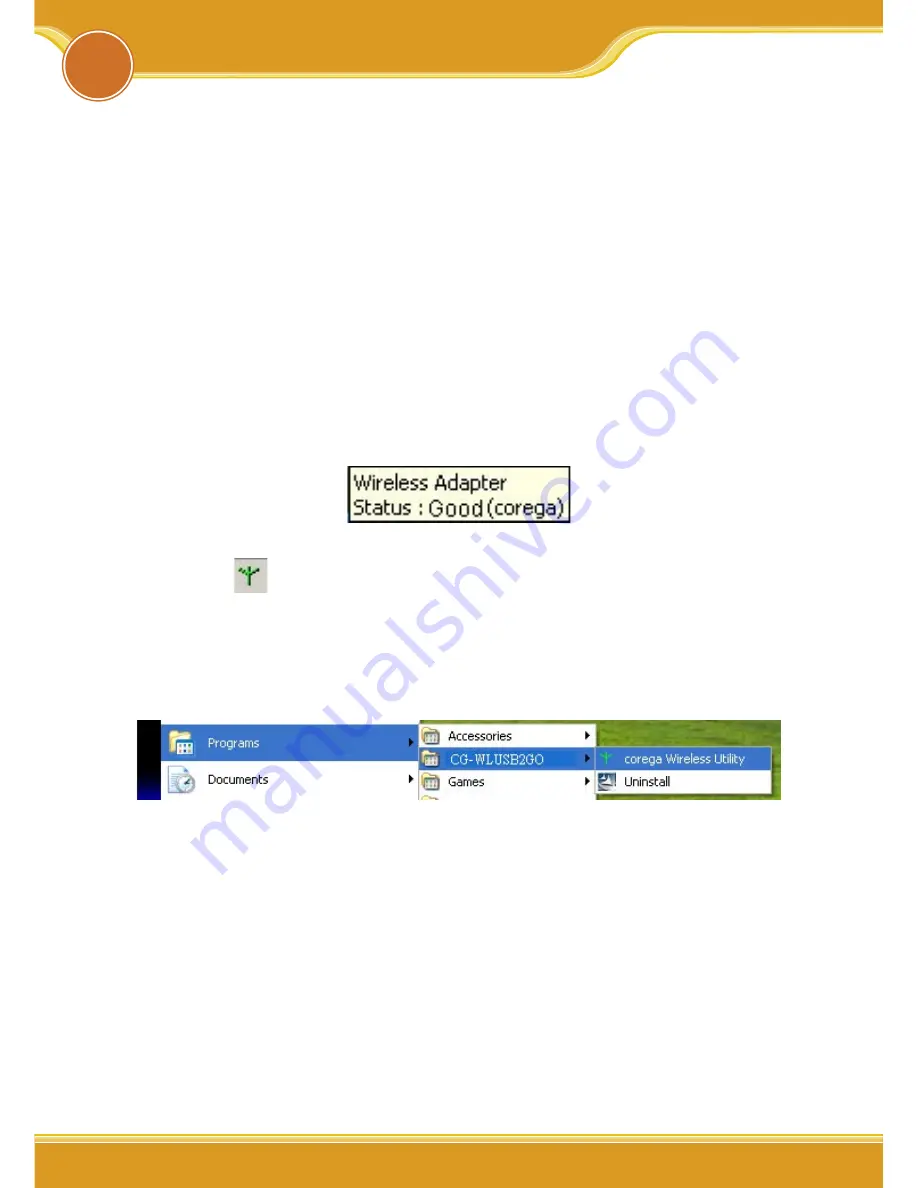 Corega WLUSB2GO User Manual Download Page 11