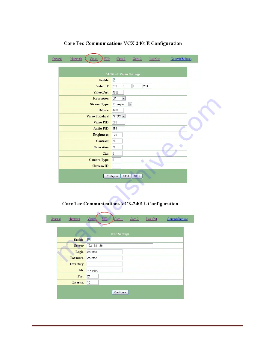 Coretec VCX-2401-E Installation And Operating Instructions Manual Download Page 17