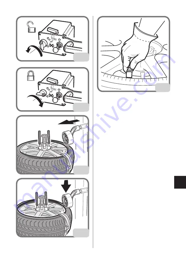 Corghi ARTIGLIO 50 Operator'S Manual Download Page 21