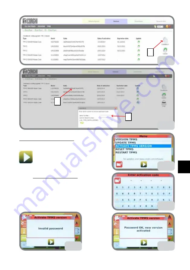 Corghi Artiglio Master Code User Manual Download Page 79